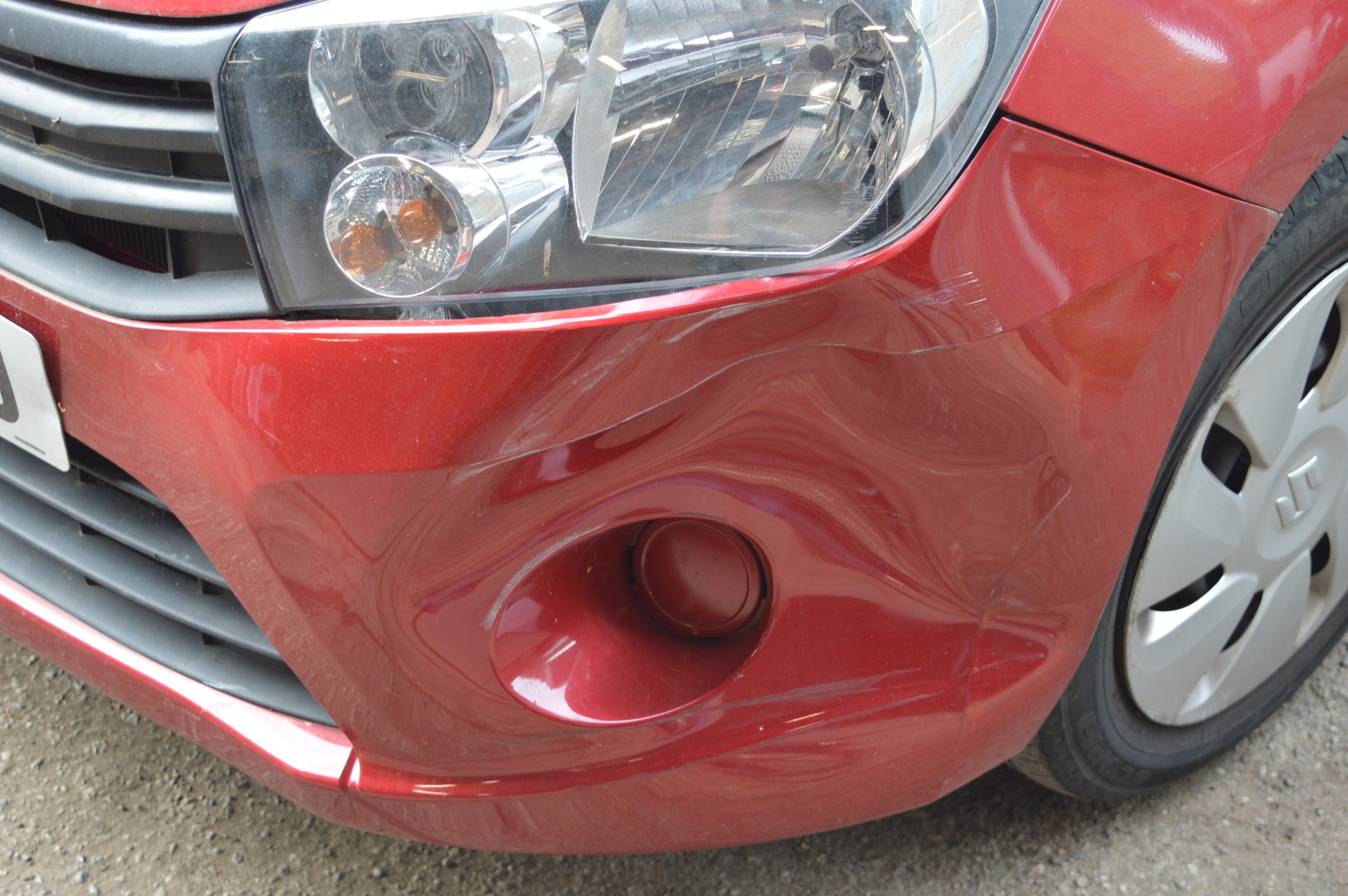 Suzuki Bumper Damage